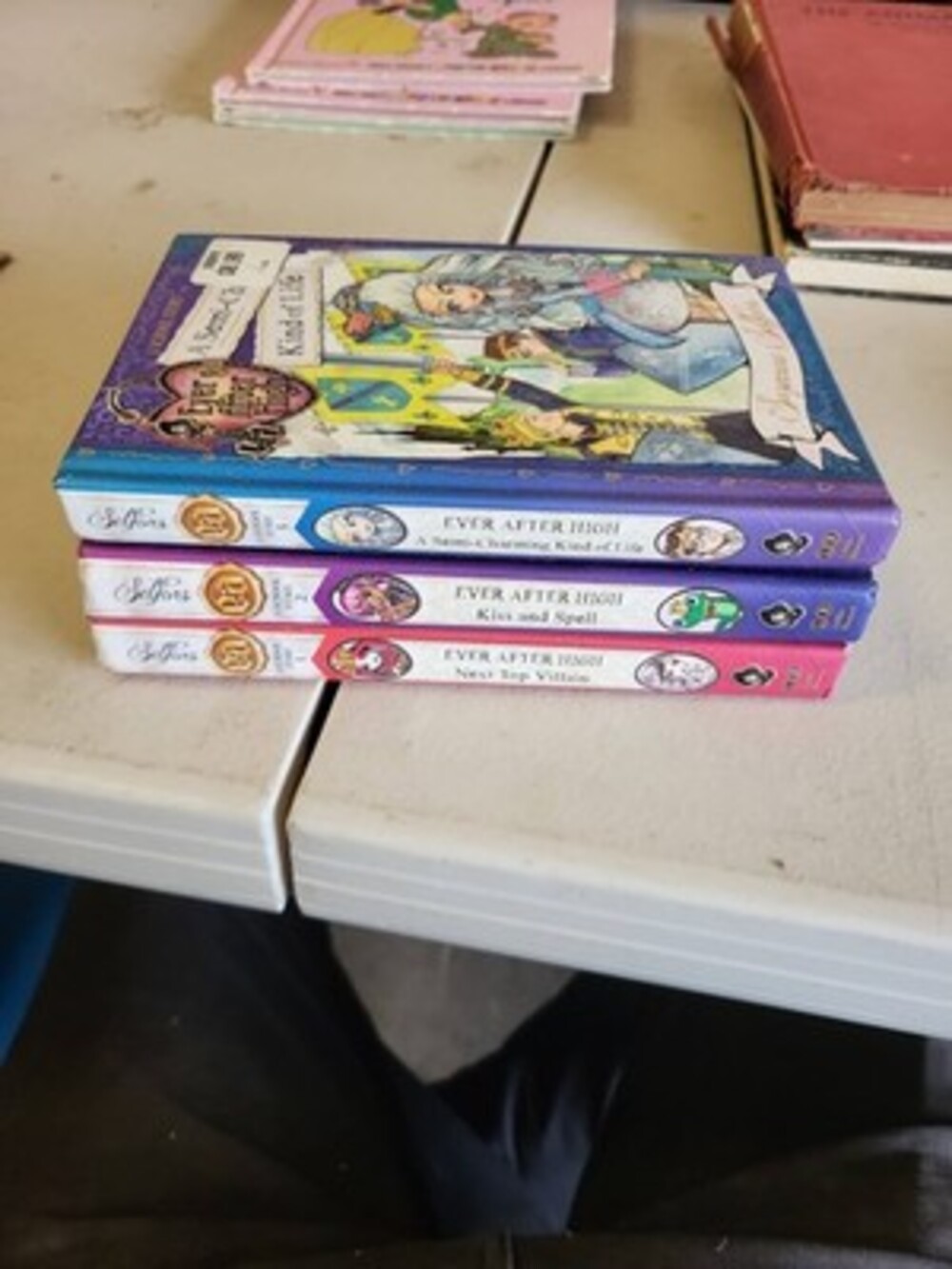 Ever After High Book Lot 3 Susanne Selfors Semi Charming Kind Life Kiss Spell